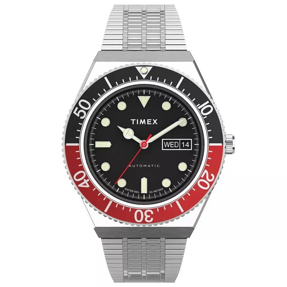 M79 Automatic Black Dial Men`s Watch TW2U83400 by Timex