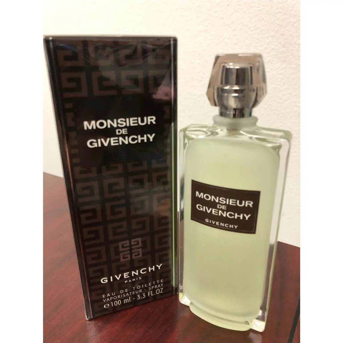 Monsieur DE Givenchy Paris 3.3 oz / 100 ML Edt Spray Made Year 2011 Batch 1R01