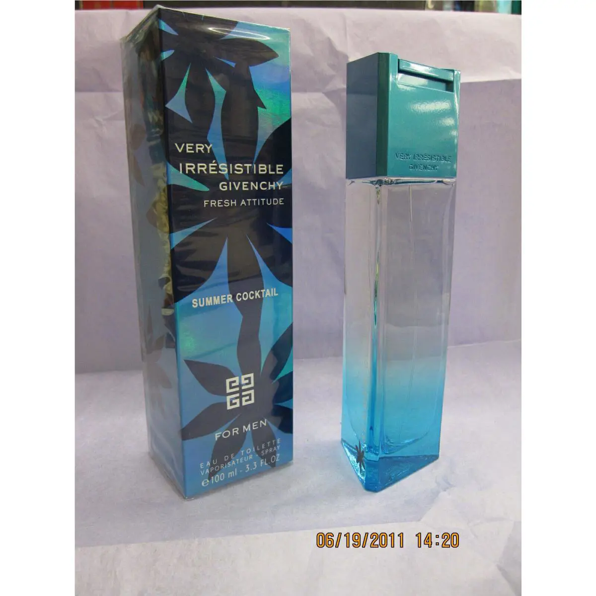 Givenchy Very Irresistible Fresh Attitude Summer Cocktail 3.3 FL oz Edt Spray