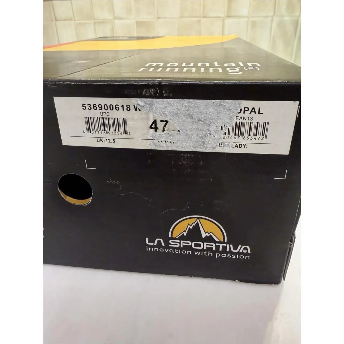 Lasportiva shoes - La Sportiva Wildcat - Wildcat - 536-900618-455 - Carbon/Opal, Manufacturer: Carbon/Opal (UPC: 801216532527) 8