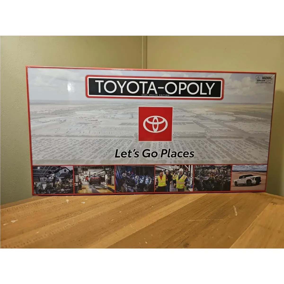 Toyota-opoly Board Game 2025 Special Edition Lexus Toyota - Brand-new