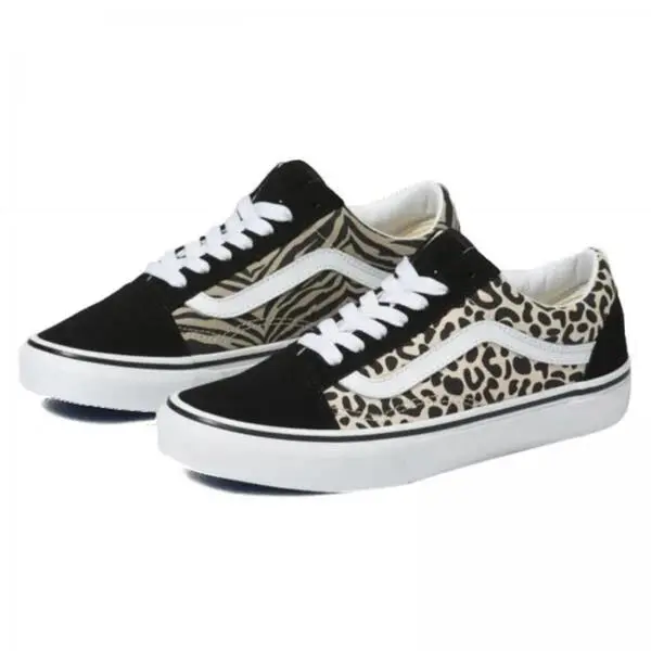 Vans shoes - VANS Old Skool - Old Skool - VN-0A3WKT9XB - (Safari Multi) Mix/ True White 6