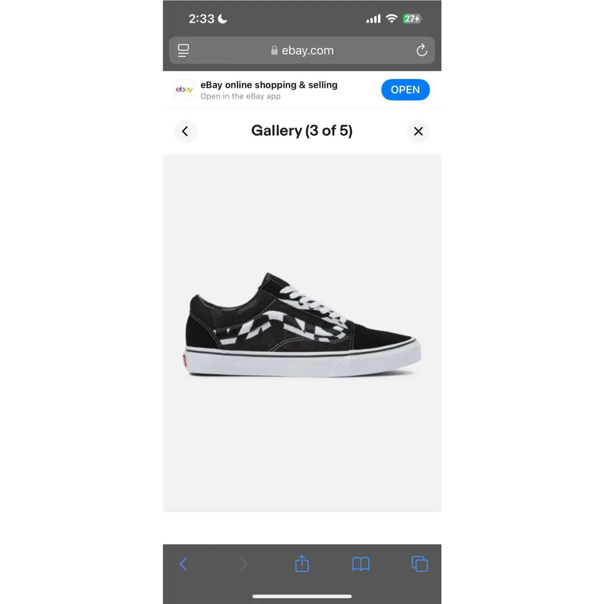 Vans shoes - VANS Old Skool - Old Skool - VN0A5KRF95C - Black 7