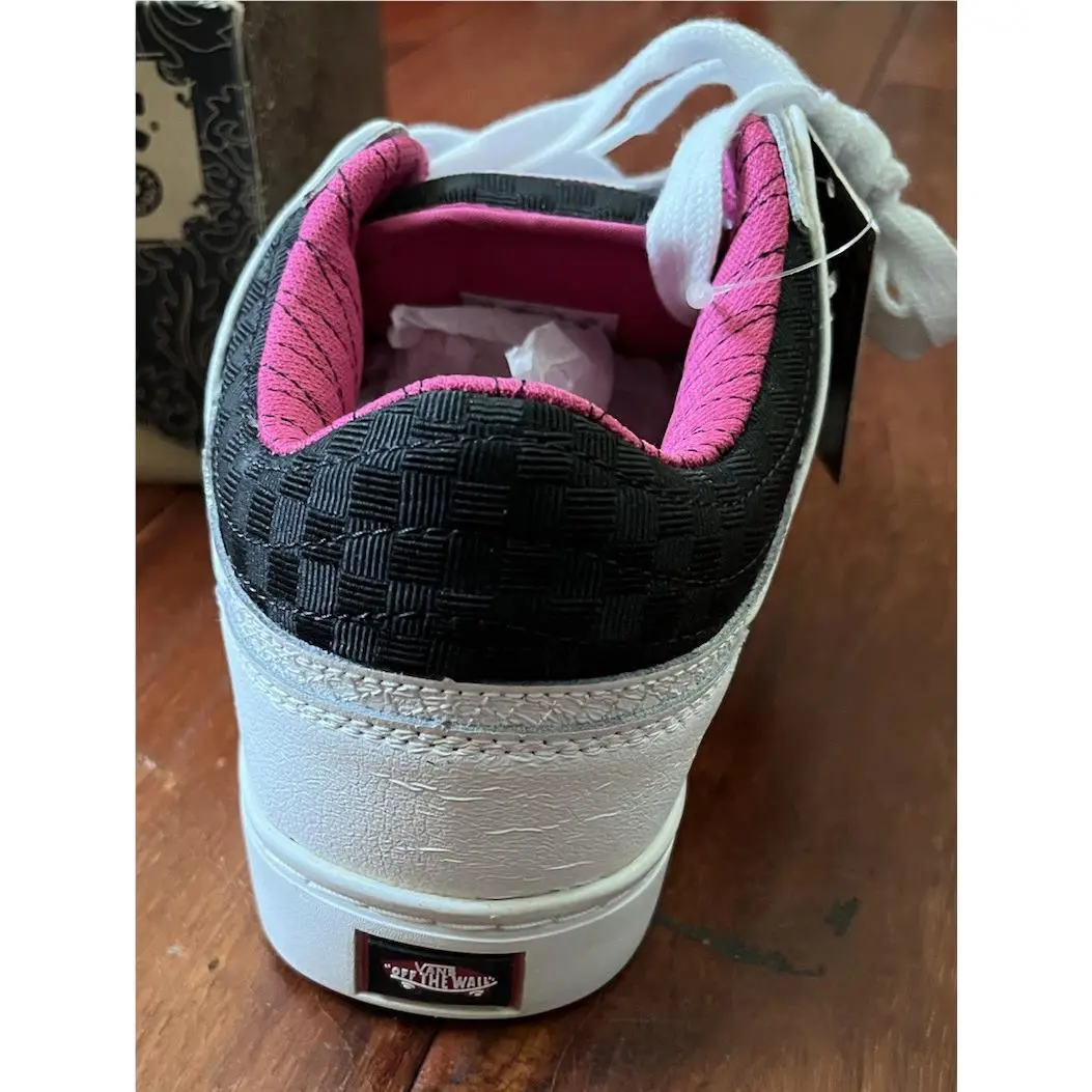 Vans shoes - VANS Skate - Skate - VN0HJSYL7 - White/ Pink 6