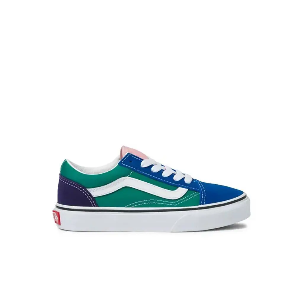 Vans shoes - VANS Old Skool - Old Skool - VN0A38G19EJ - (Retro Court) Multi/ True White 8