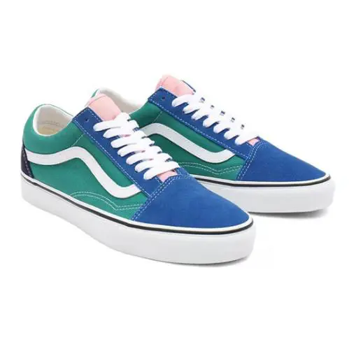 Vans shoes - VANS Old Skool - Old Skool - VN0A38G19EJ - (Retro Court) Multi/ True White 3