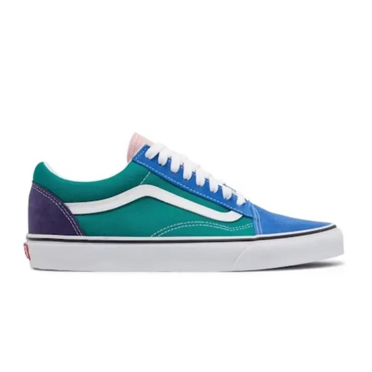 Vans shoes - VANS Old Skool - Old Skool - VN0A38G19EJ - (Retro Court) Multi/ True White 12