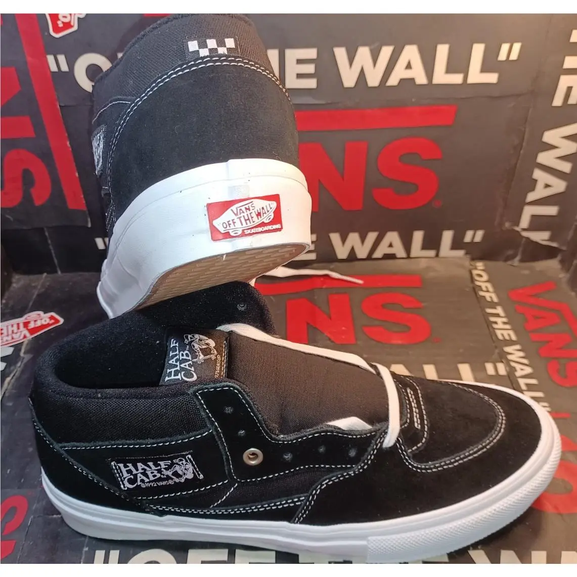 Vans shoes - Skate Half Cab - Skate Half Cab - VN0A5FCDY28 - Black 0
