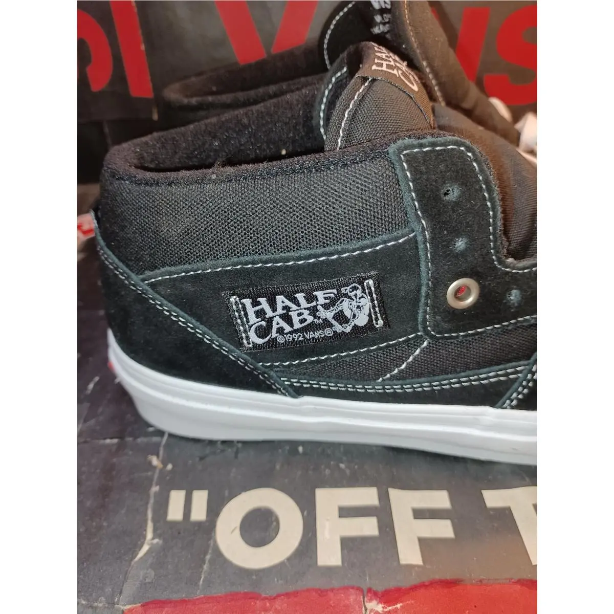 Vans shoes - Skate Half Cab - Skate Half Cab - VN0A5FCDY28 - Black 2