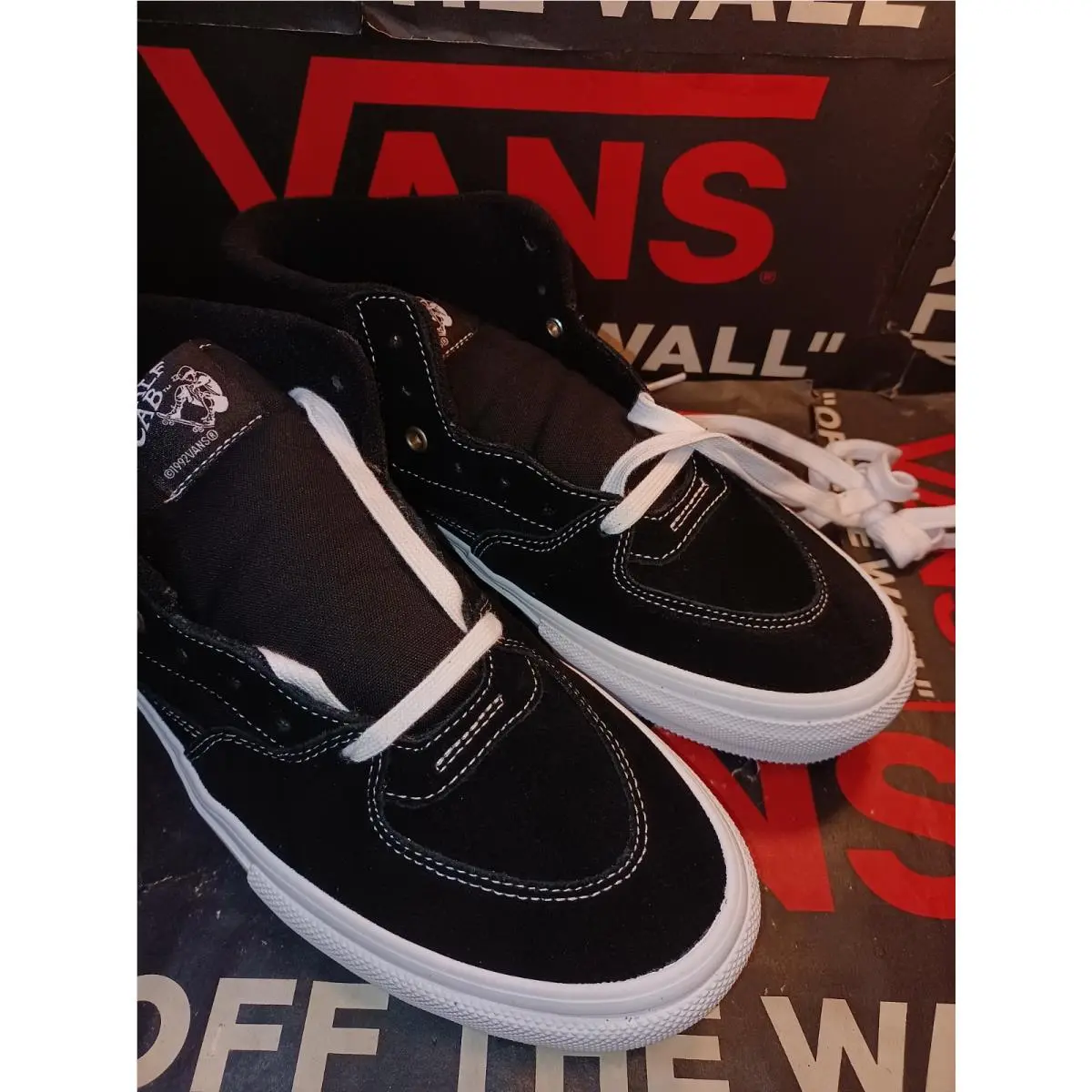 Vans shoes - Skate Half Cab - Skate Half Cab - VN0A5FCDY28 - Black 6