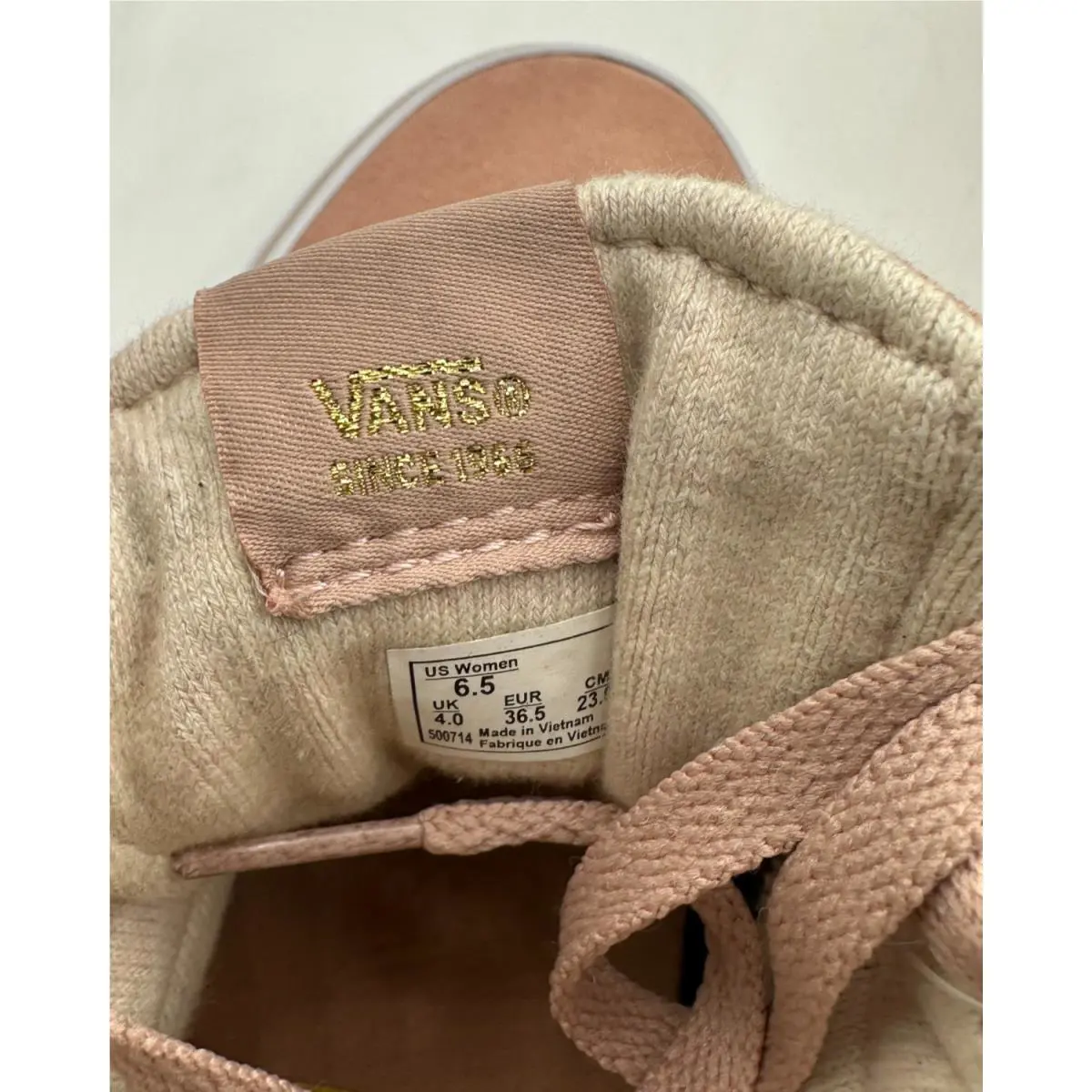 Vans shoes - VN0A3IUOQZ4 - VN0A3IUOQZ4 - Pink (UPC: 191479430419) 5