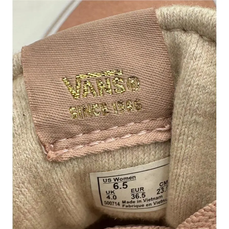 Vans shoes - VN0A3IUOQZ4 - VN0A3IUOQZ4 - Pink (UPC: 191479430419) 6