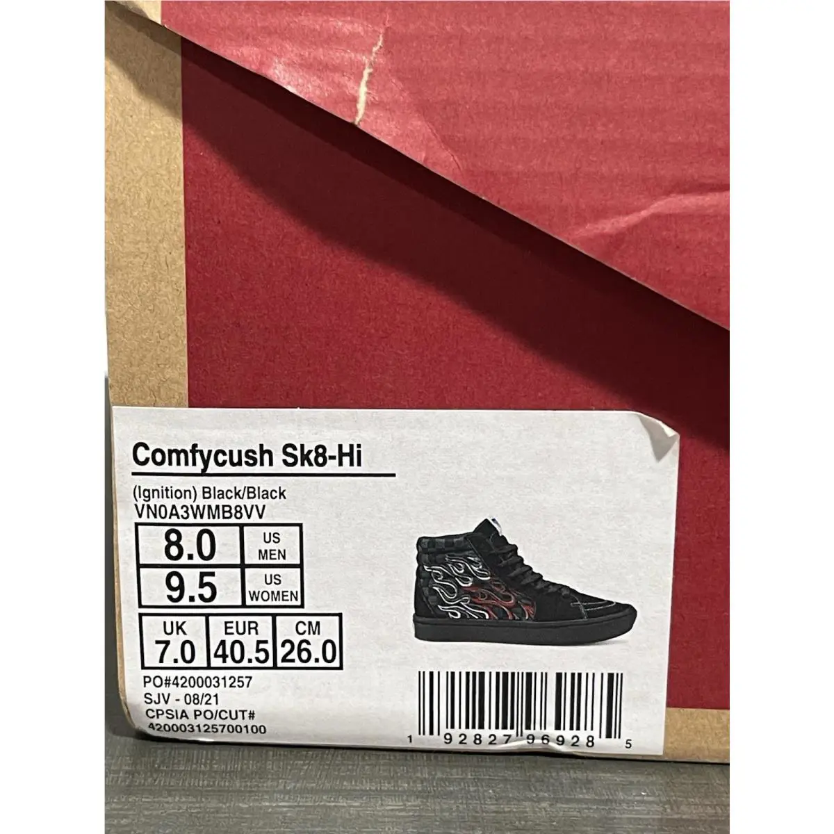 Vans shoes - VANS SK8 - VN0A3WMB8VV - Black 5