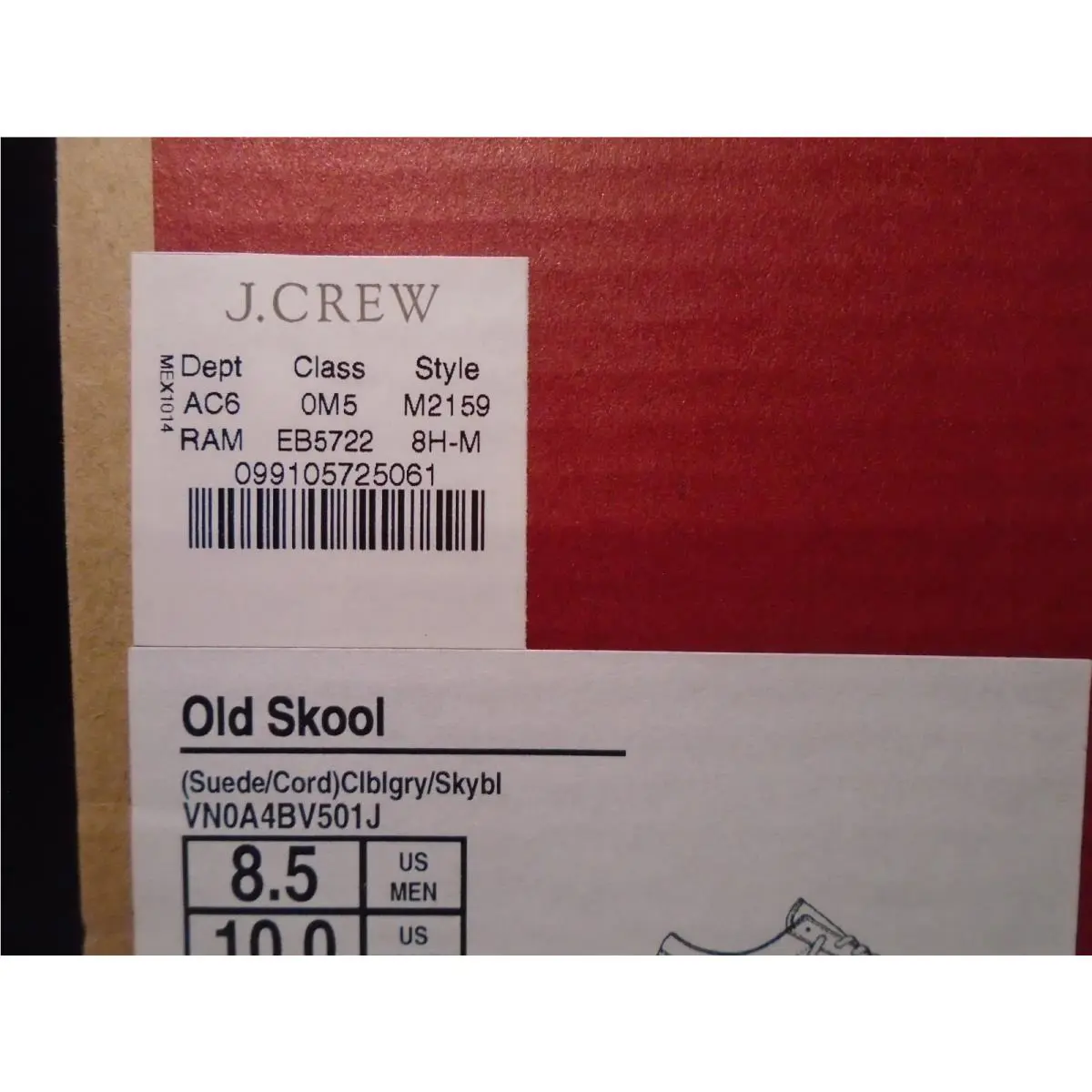 Vans shoes - VANS Old Skool - Old Skool - VN0A4BV501J - Blue 10