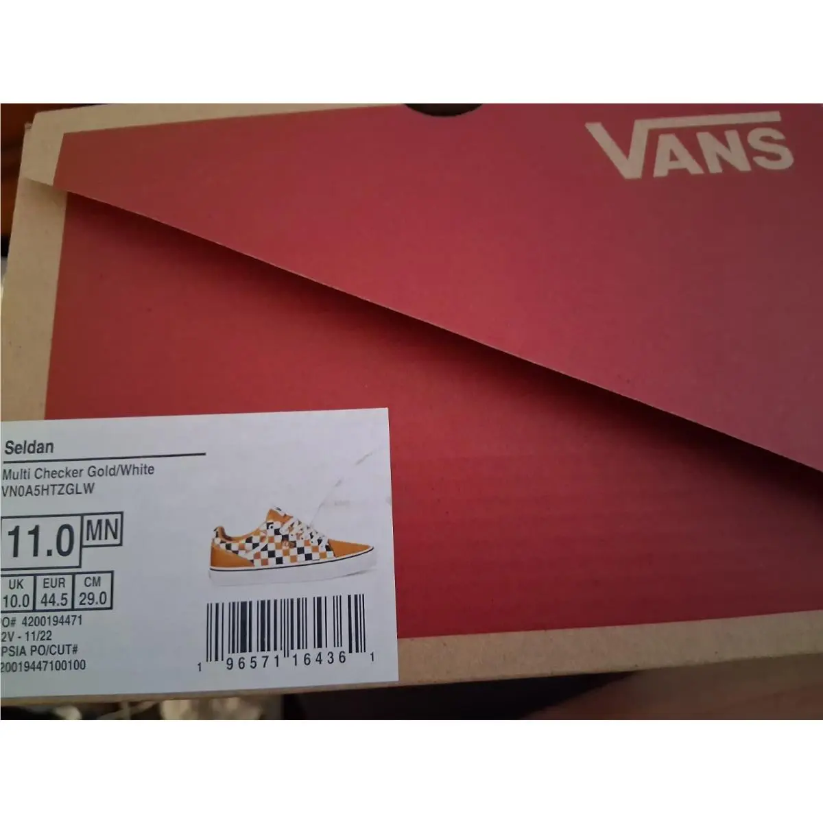 Vans shoes - VANS Seldan - Seldan - Gold White 0