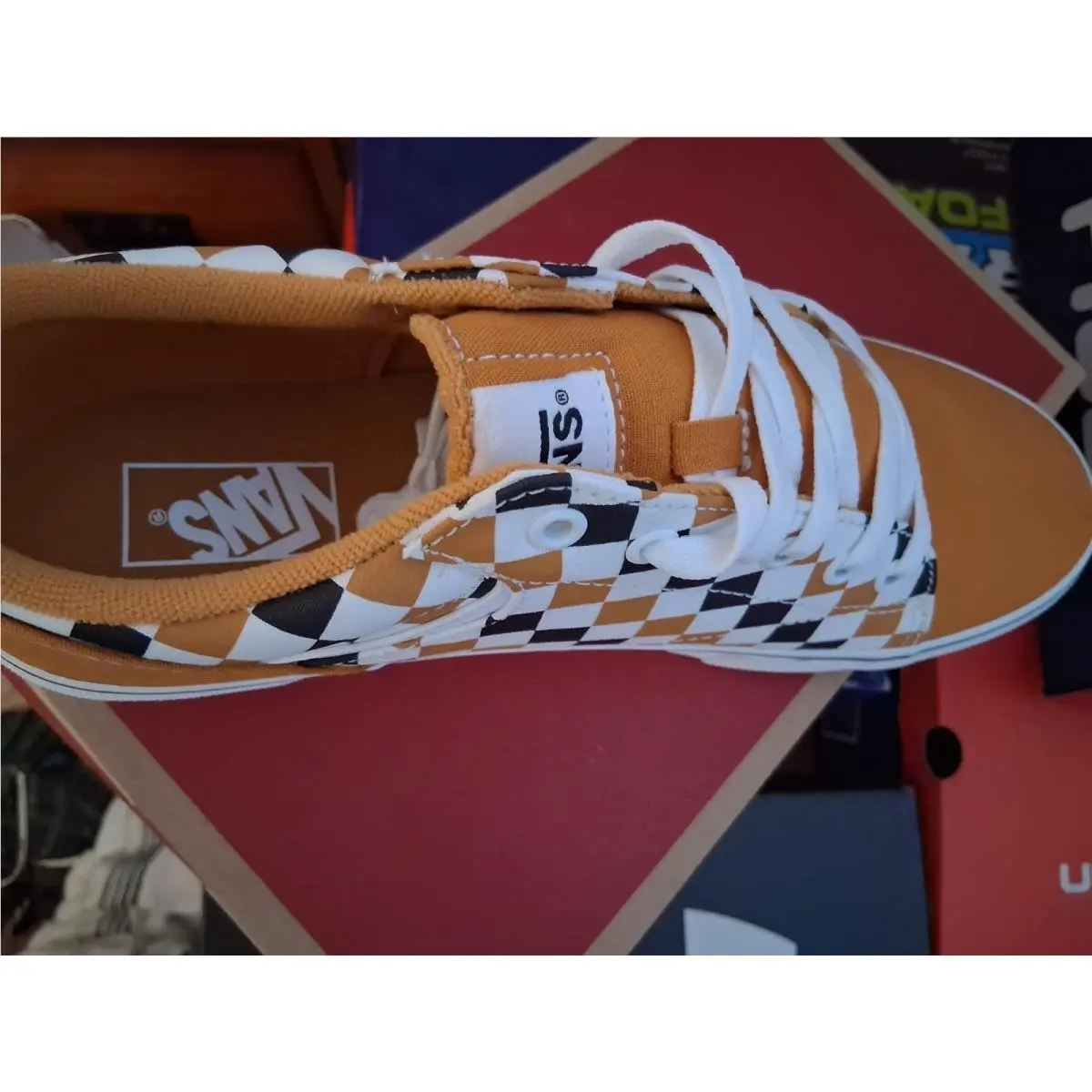 Vans shoes - VANS Seldan - Seldan - Gold White 2