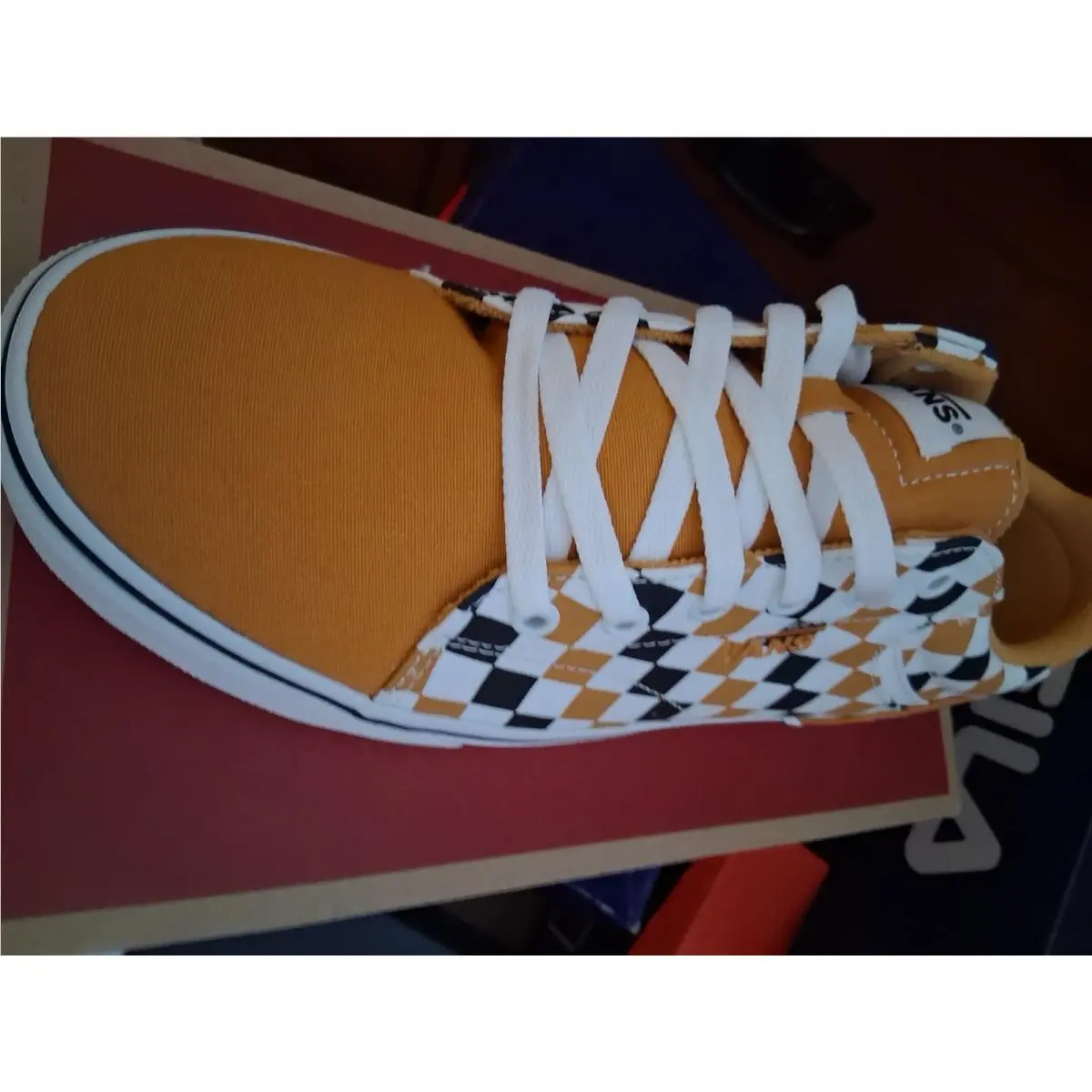 Vans shoes - VANS Seldan - Seldan - Gold White 3