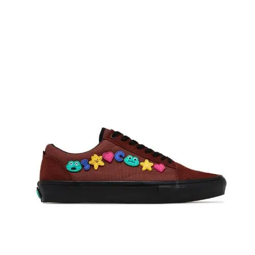 Vans shoes - Skate Old Skool x Frog Skateboards Brown/Black Shoes - VN0A5FCBY49 - Brown/Black/Multicolor (UPC: 196570138806) 3