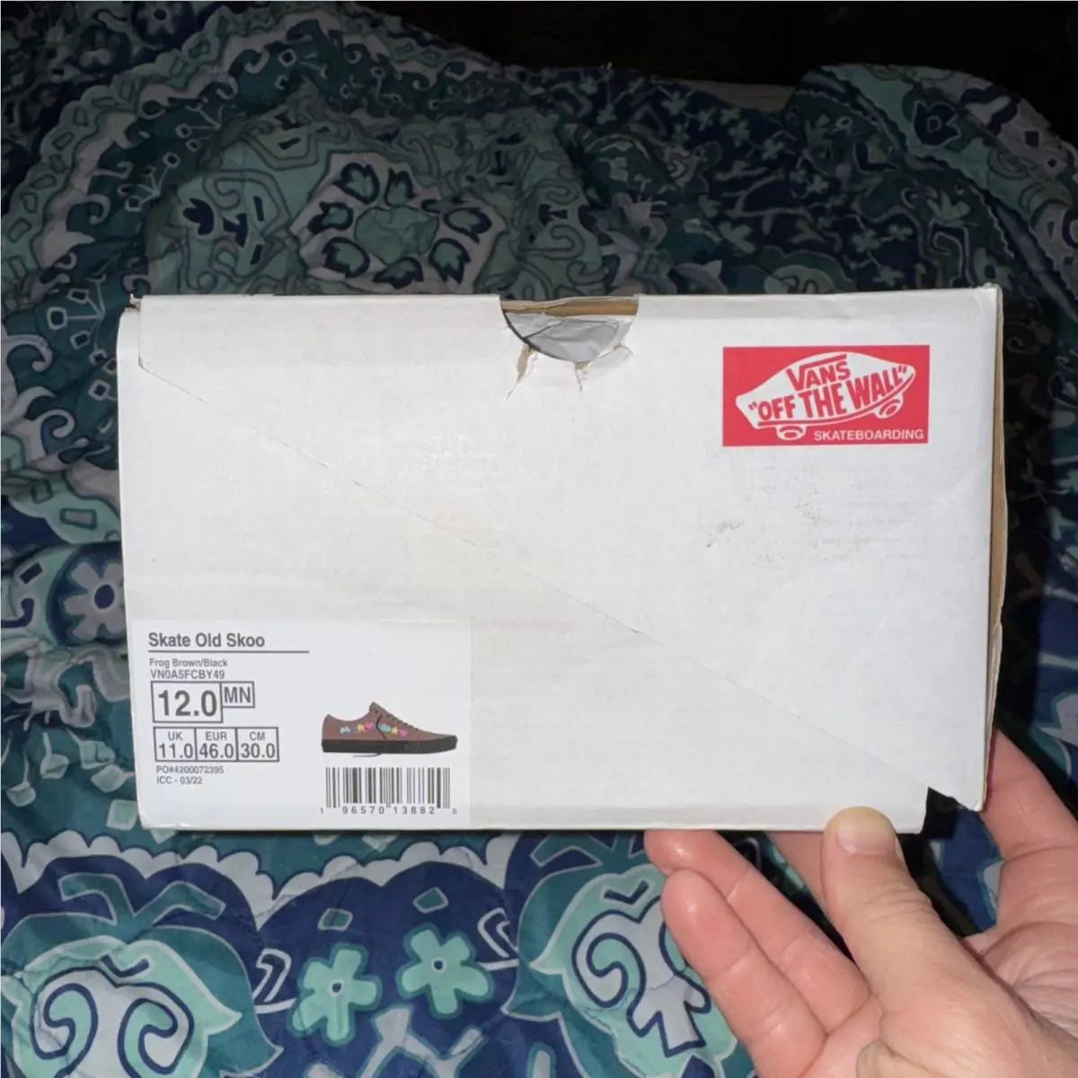 Vans shoes - Skate Old Skool x Frog Skateboards Brown/Black Shoes - VN0A5FCBY49 - Brown/Black/Multicolor (UPC: 196570138806) 18