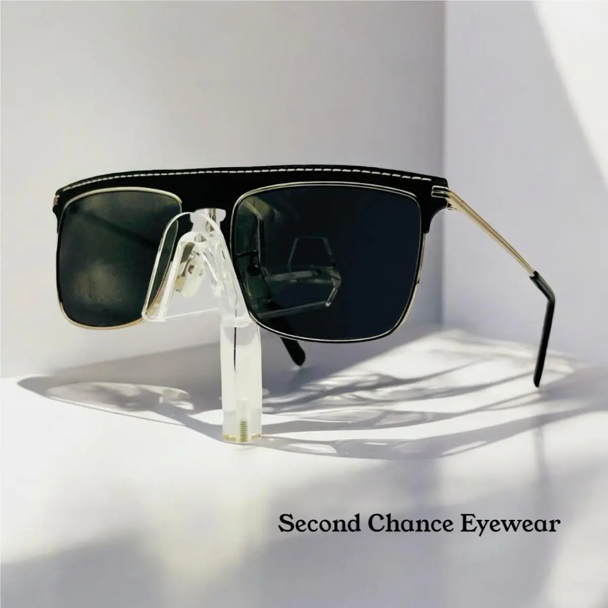 Loewe LW40006U 20A Black Silver Sunglasses--100% 56-18