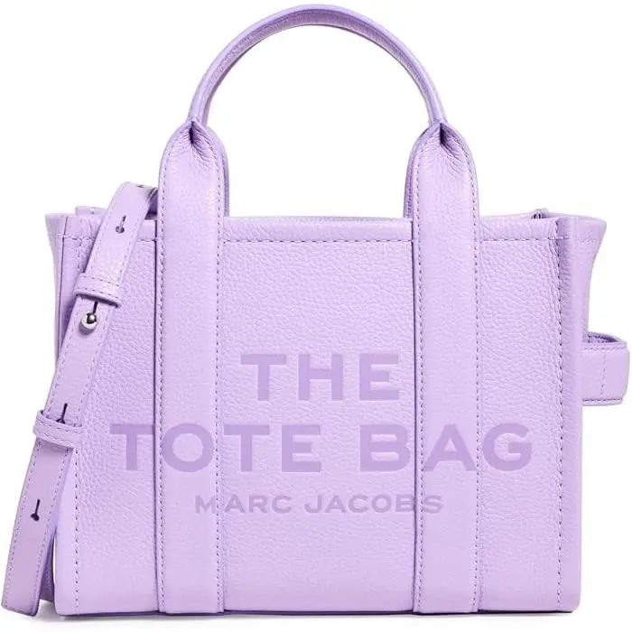 Marc Jacobs The Leather Small Tote Bag - Wisteria H009L01SP21-545