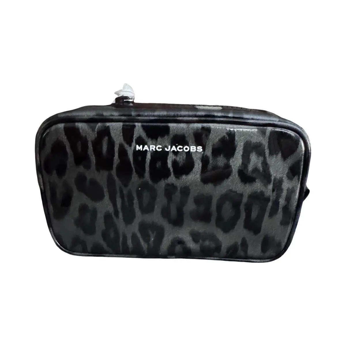 Marc Jacobs Grey Leopard Cosmetic Pouch