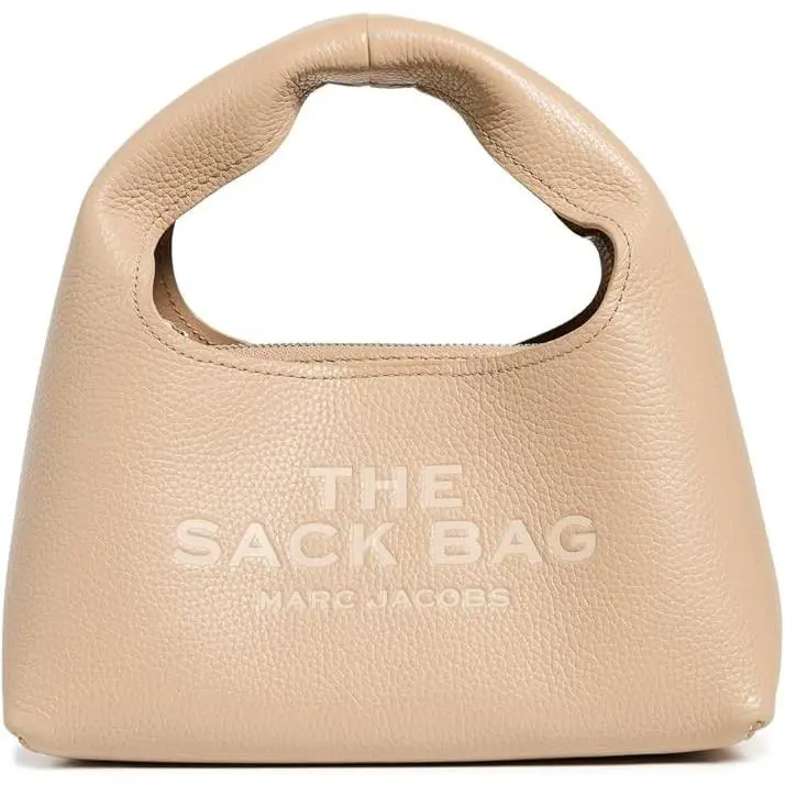 Marc Jacobs Women`s The Leather Mini Sack Bag Camel