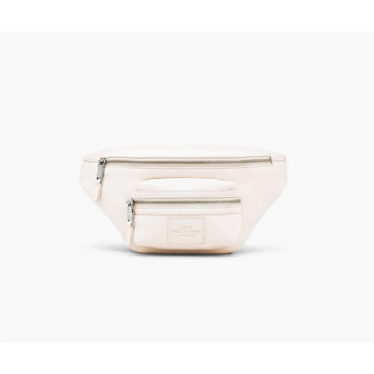 Marc Jacobs The Leather Belt Bag in Cotton/silver
