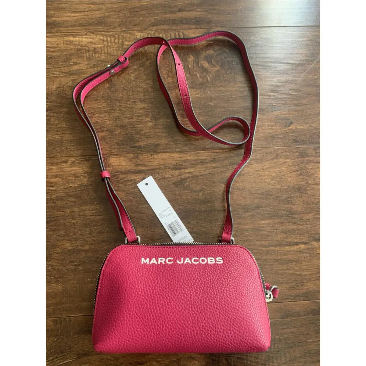 Marc Jacobs 4F-4SMN001S01-955 Small Crossbody Pouch Bag Lipstick Pink