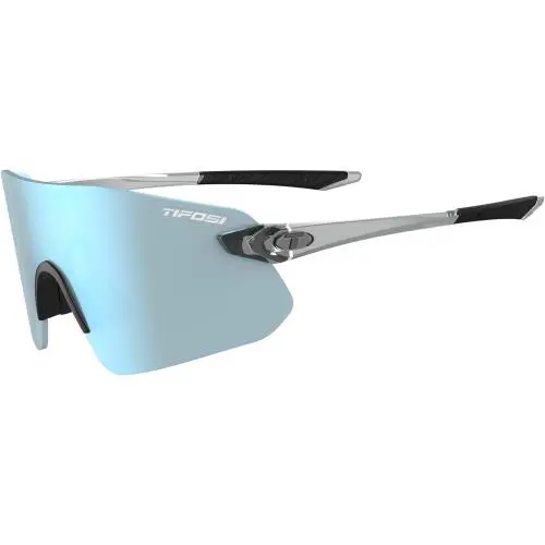 Vogel SL Sport Sunglasses Men Women Crystal Smoke Smoke Bright Blue by Tifosi