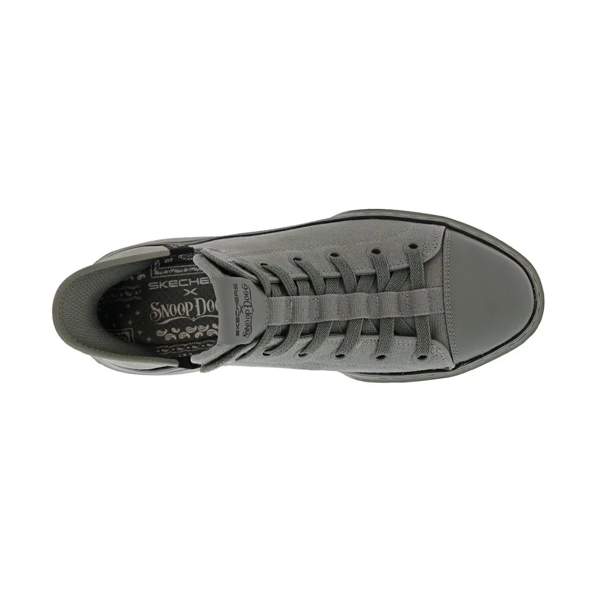 Skechers shoes - Snoop One- Boss Life Canvas - OLIVE 4