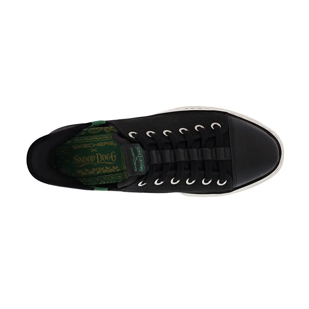 Skechers shoes - Snoop One- Low Dogg Canvas - Black 4
