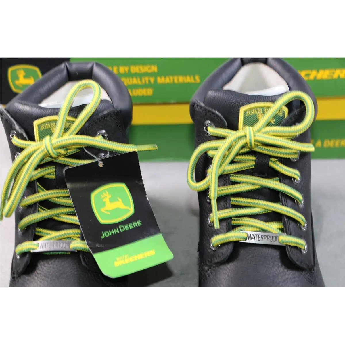 Skechers shoes - Skechers John Deere by Skechers Sergeants-Dozer - Black 1