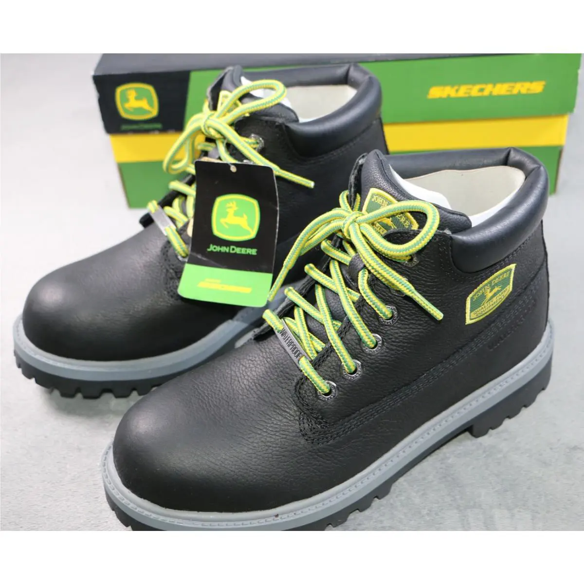 Skechers shoes - Skechers John Deere by Skechers Sergeants-Dozer - Black 2