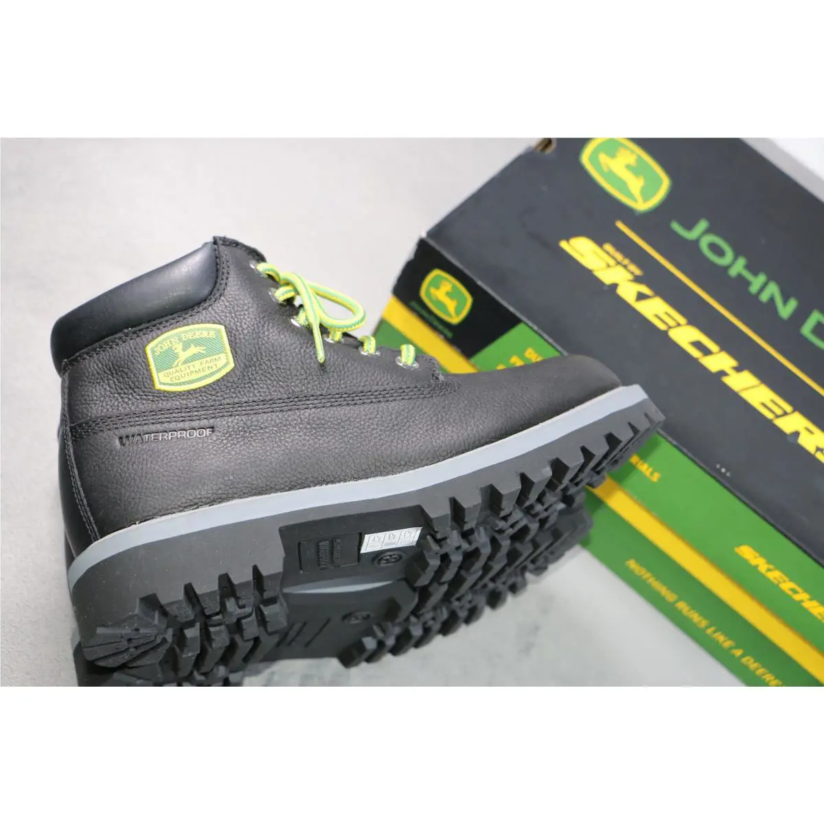 Skechers shoes - Skechers John Deere by Skechers Sergeants-Dozer - Black 5