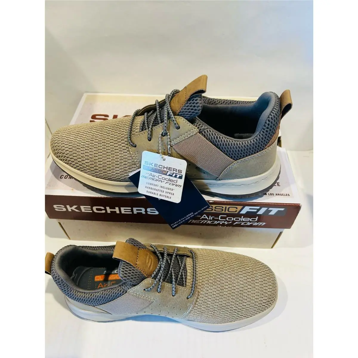 Skechers shoes - Beige (UPC: 191665193548) 2