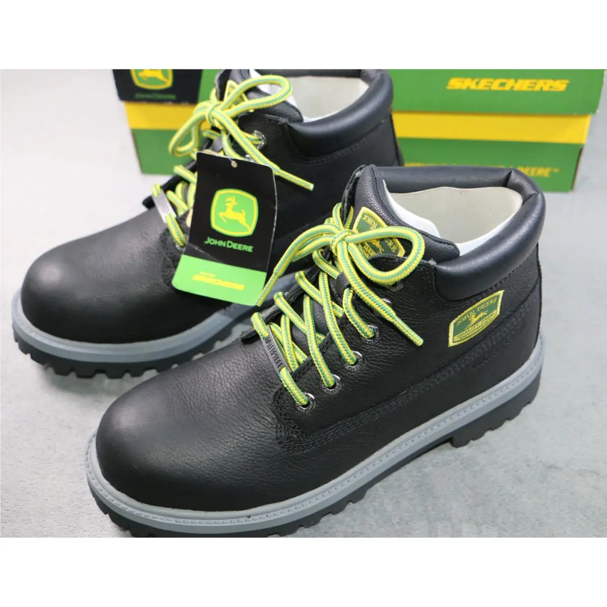 Skechers shoes - Skechers John Deere by Skechers Sergeants-Dozer - Black 2
