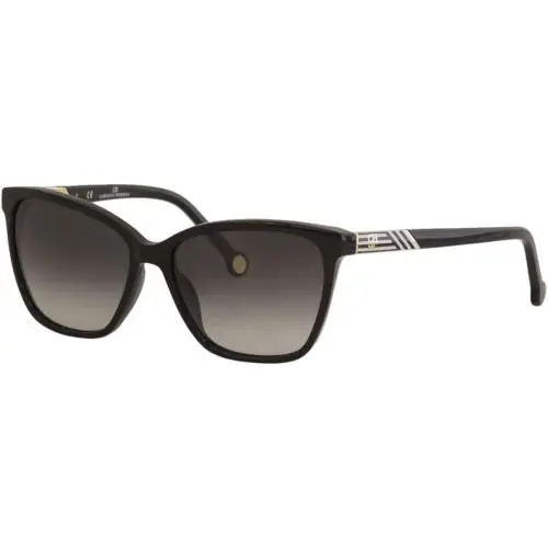 Carolina Herrera She 796 0700 Black-grey Sunglasses 57mm / / - Frame: Black, Lens: Clear, Manufacturer: 0700