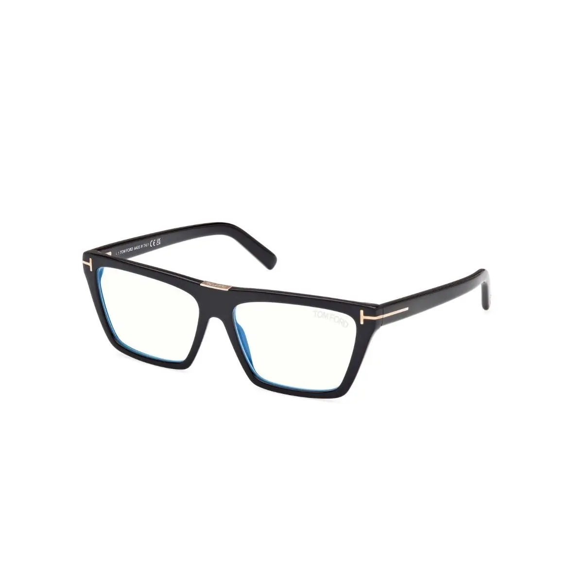 Tom Ford FT5912-B 001 Shiny Black 57MM Eyeglasses 57-15-140