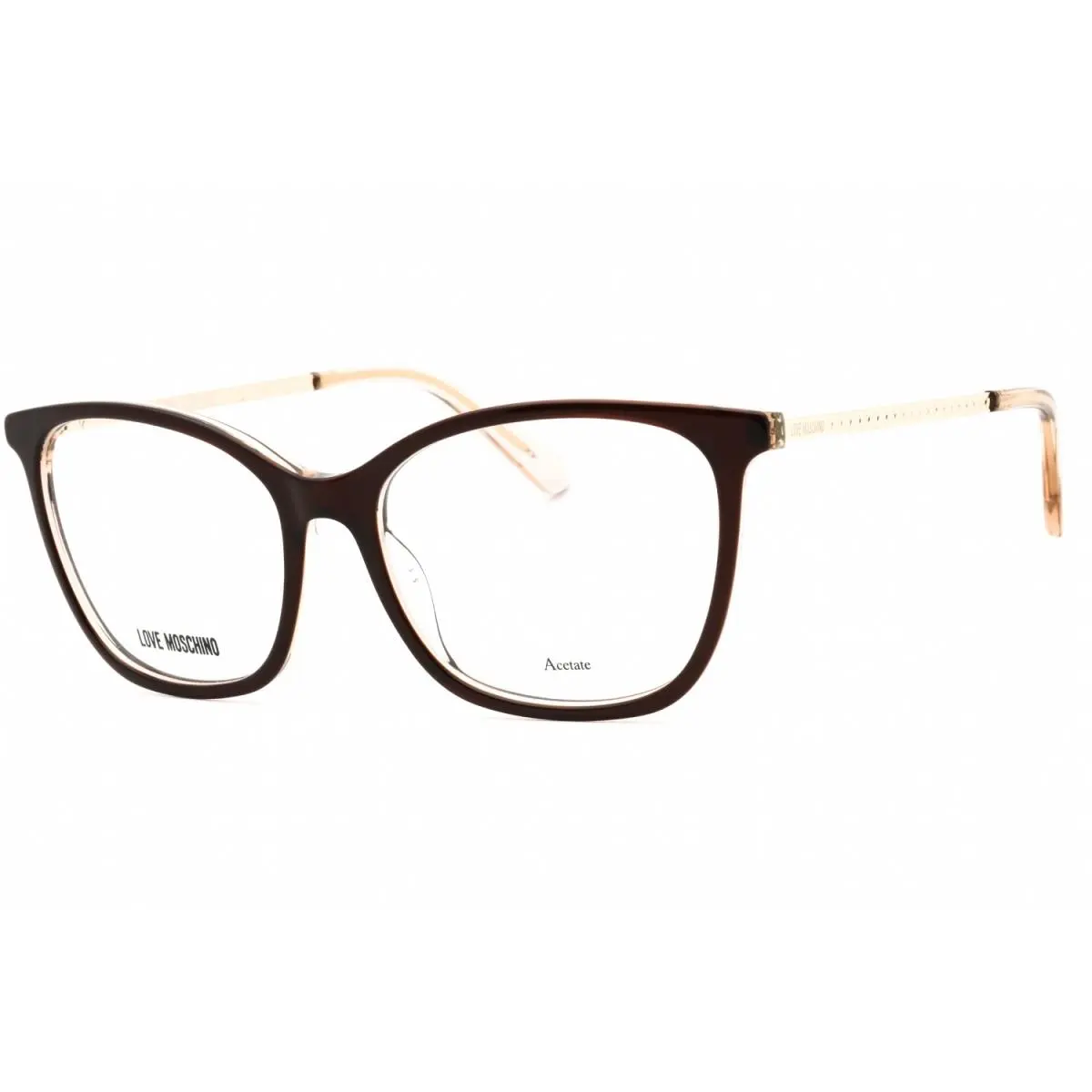 Moschino MOL622-09Q-54 Eyeglasses Frame Size 54mm 16mm 140mm Brown 716736796307