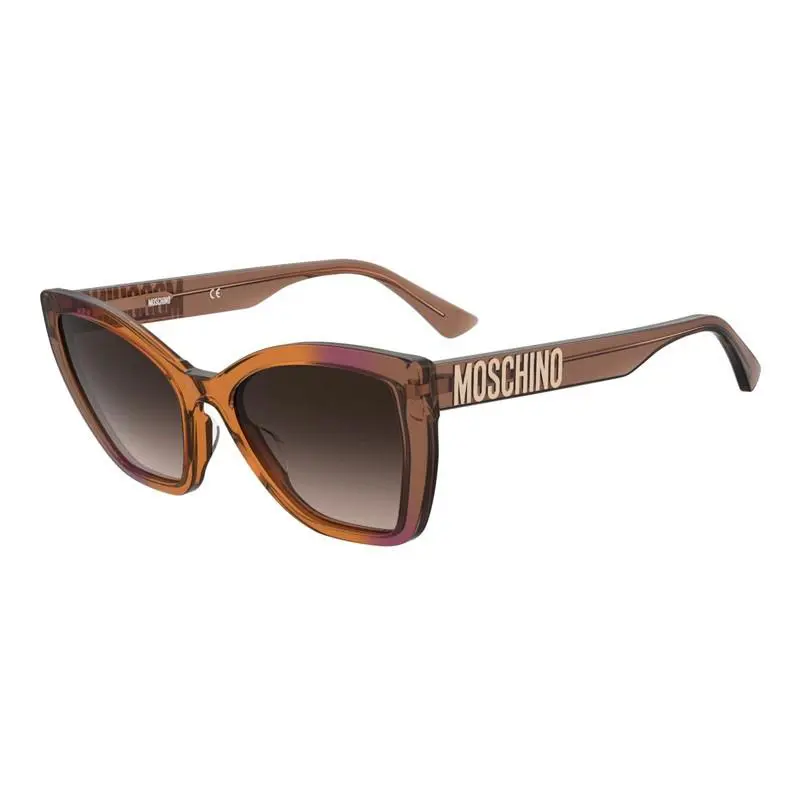 Moschino MOS155/S 0MQE 9O Grey Ochre/dark Grey Gradient 55-18-140 Sunglasses