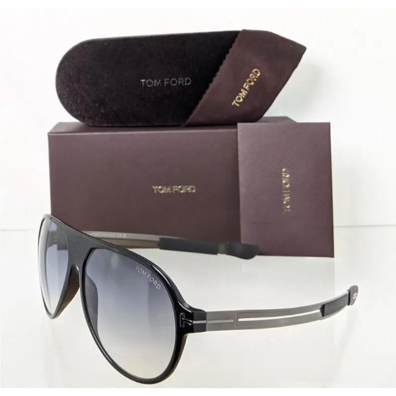 Tom Ford Sunglasses FT TF 0881 TF881 01B Oscar 60mm Frame