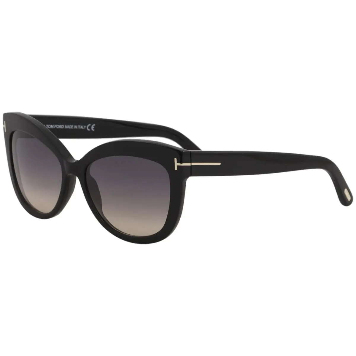 Women`s Alistair TF524 TF/524 01B Shiny Black Butterfly Sunglasses 56mm by Tom Ford