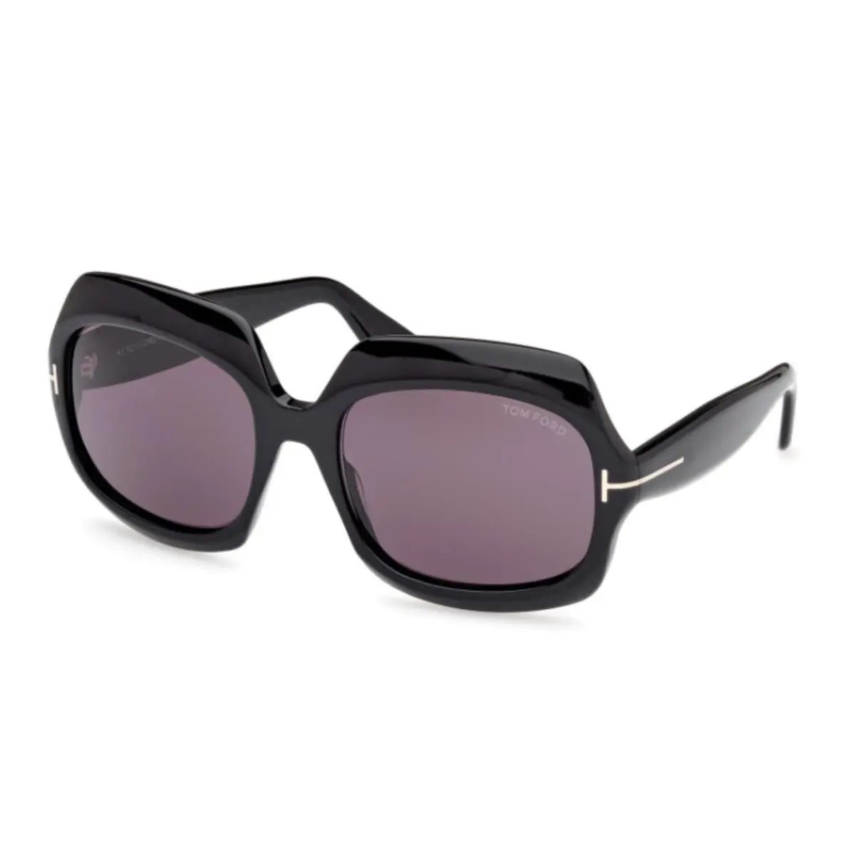Tom Ford Sunglasses Ren TF 1155 Eco 01A 60-20 135 Black Frames W/grey Lenses