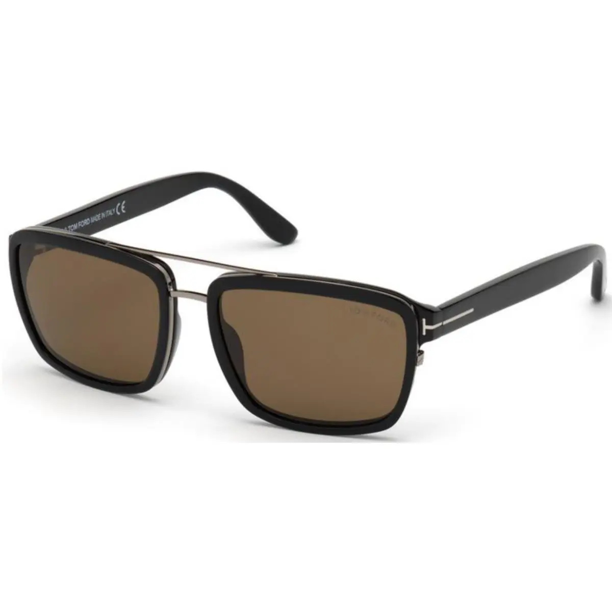Tom Ford Sunglasses Anders TF 780 01J 58-17 140 Black Frames w/ Brown Lenses