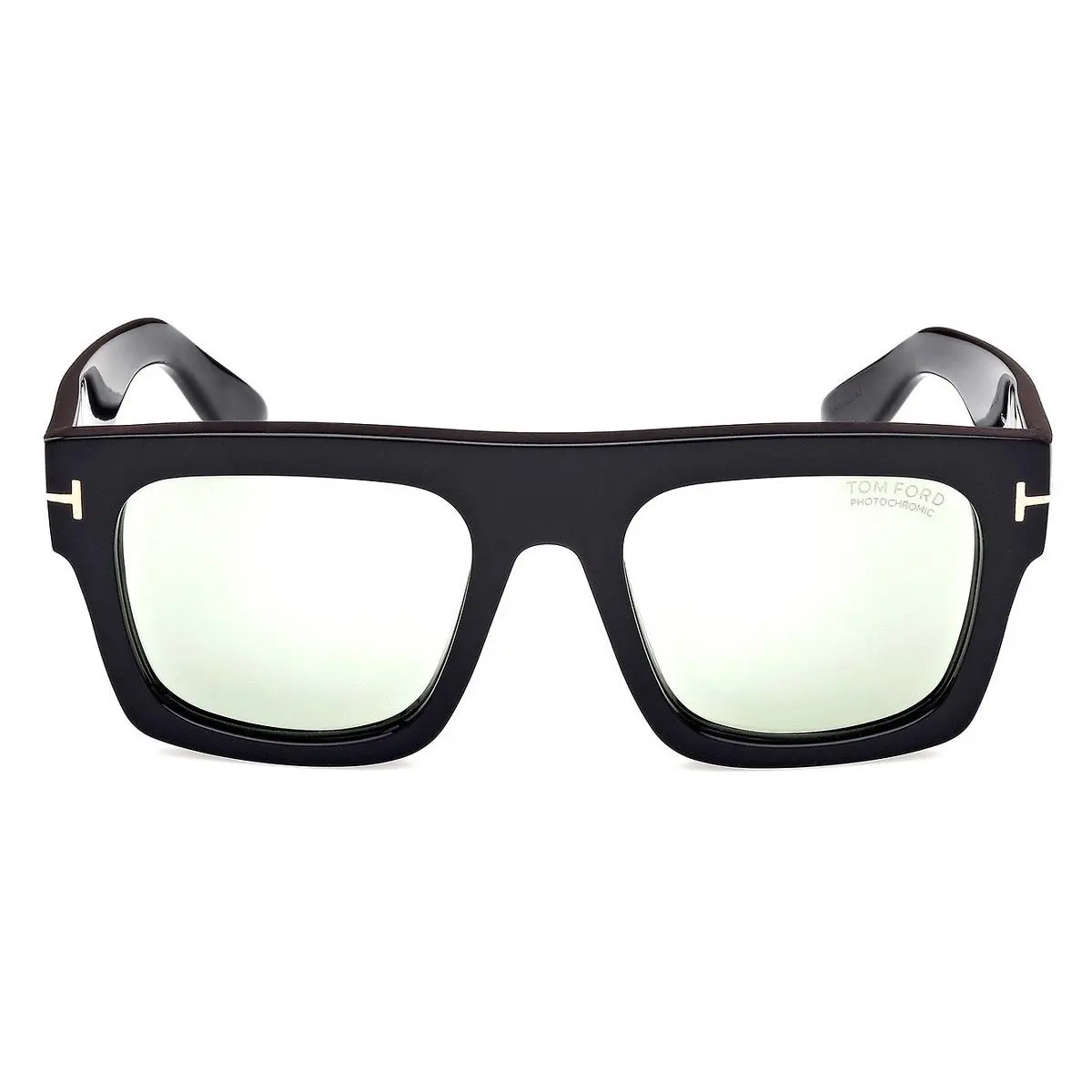 Fausto FT0711 Sunglasses Male Shiny Black 53mm by Tom Ford