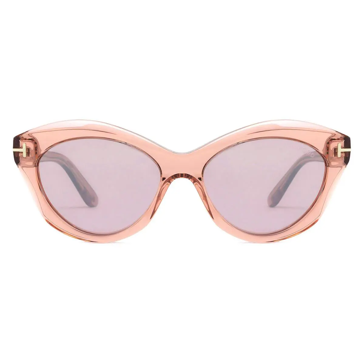 Tom Ford FT1111 Toni Sunglasses Women Shiny Light Pink 55mm