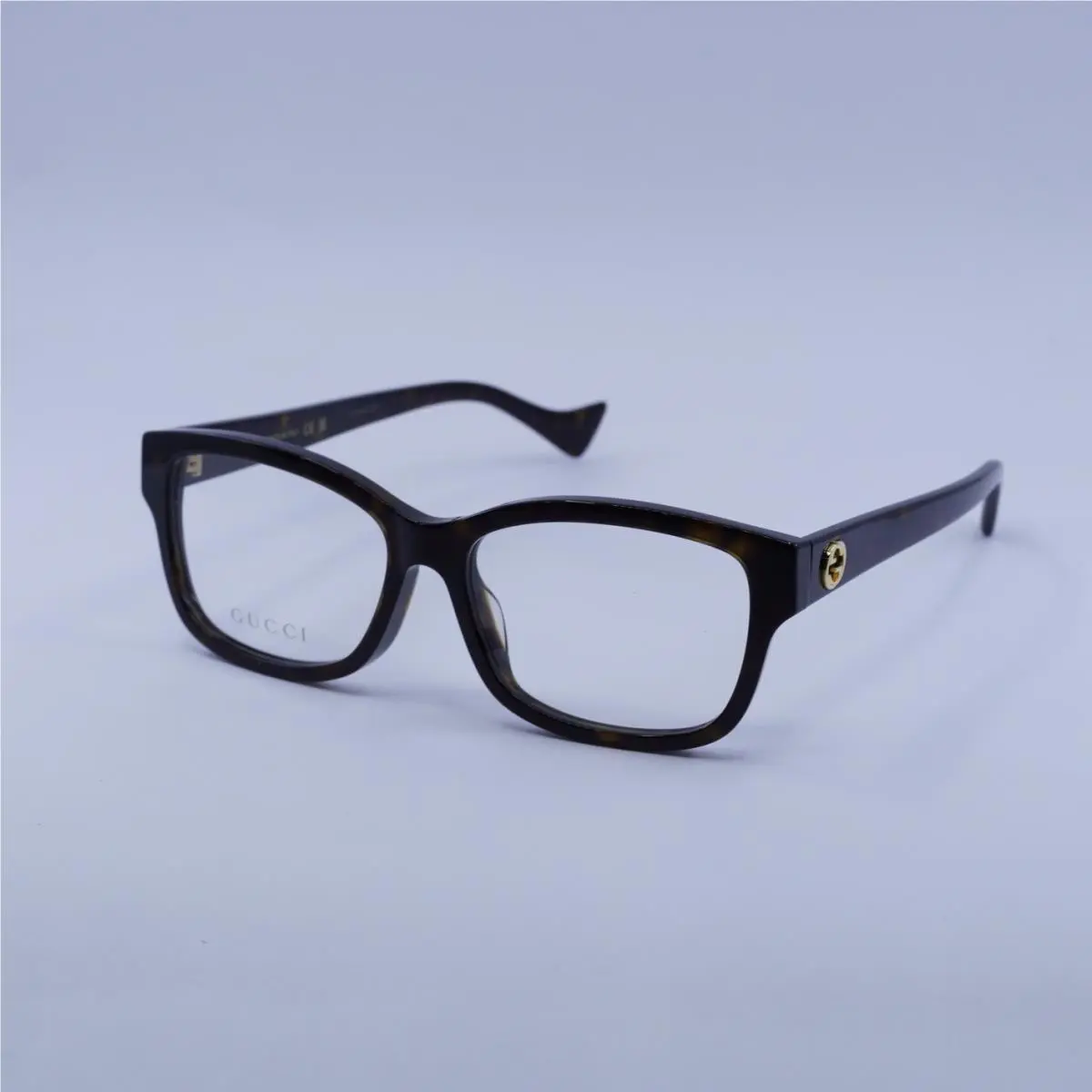 Gucci GG1259OA 002 Dark Havana 55mm Eyeglasses