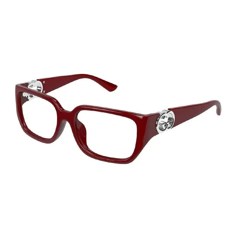 Gucci GG1694OA 003 Shiny Burgundy 55mm Eyeglasses