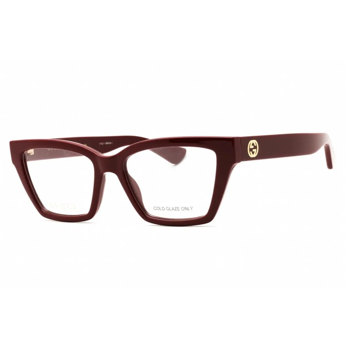 Gucci GG1715O 003 Eyeglasses Burgundy Frame 53mm